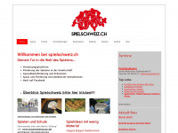 spielschweiz.ch Webseite Vorschau