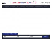 elektro-be-bu.de Webseite Vorschau
