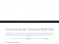 tanzlmusi-weiss-siass.at Webseite Vorschau