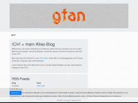 gtan.eu Webseite Vorschau