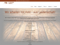 holzbau-schweizer.ch Webseite Vorschau