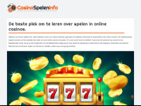 casinospeleninfo.nl Webseite Vorschau