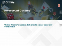 no-account-casinos.nl Webseite Vorschau