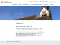 kirchgemeinde-baar.ch Webseite Vorschau