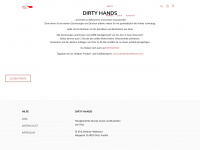dirtyhands-arts.com Webseite Vorschau