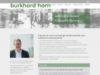 burkhardhorn.de Webseite Vorschau