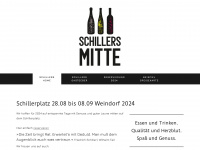 schillers-mitte.de Webseite Vorschau