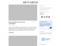 meta-media.fr Webseite Vorschau