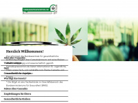 cannabispraevention.de Webseite Vorschau