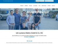 ieq-systems-elektro.de Webseite Vorschau