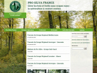 prosilva.fr Webseite Vorschau