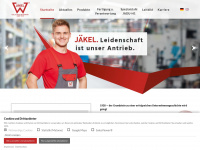jaekel.eu Webseite Vorschau
