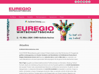 euregio-wirtschaftsschau.de Webseite Vorschau
