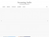 streaming-audio.de Webseite Vorschau