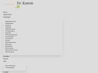 dr-kamm.de Webseite Vorschau