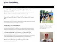 mister-baseball.com Webseite Vorschau