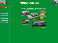 miniworlds.de Webseite Vorschau