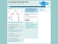 campaignstrategy.org Webseite Vorschau