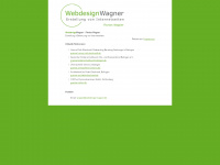 webdesign-wagner.de Webseite Vorschau