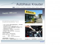 autohaus-krauter.de Webseite Vorschau