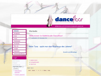 ballettstudio-dancefloor.de Webseite Vorschau