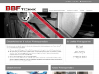 bbf-technik.de Webseite Vorschau