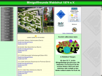 minigolf-waldshut.de Webseite Vorschau