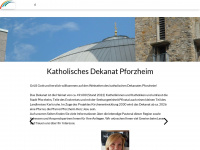 dekanat-pforzheim.de Webseite Vorschau