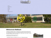 mittelschule-massbach.de Webseite Vorschau