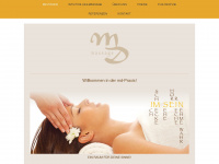 md-massage.at Webseite Vorschau