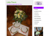 lidia-fleurs.de Webseite Vorschau