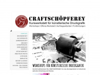 craftschoepferey.de Webseite Vorschau