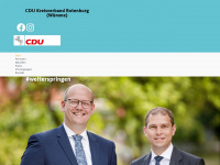 cdu-kv-rotenburg.de Webseite Vorschau