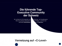 c-level.ch Webseite Vorschau