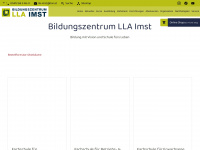 lla-imst.at Webseite Vorschau