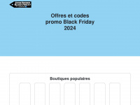 codepromoblackfriday.fr Webseite Vorschau