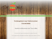 tomundmäx.de Webseite Vorschau