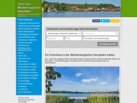 ferienhaus-mecklenburgische-seenplatte.eu Webseite Vorschau