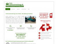 gratis-autoverwertung.ch Webseite Vorschau