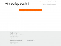 vitrealspecchi.de Webseite Vorschau