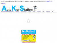 auto-kur-station.de Webseite Vorschau