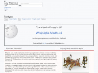 mad.wikipedia.org Webseite Vorschau