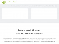 forestfinance-capital.com Webseite Vorschau