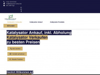 katalysator-verkauf.de Webseite Vorschau