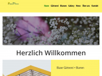 blaser-blumen.ch Webseite Vorschau