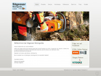 sägesser-motorgeräte.ch Webseite Vorschau