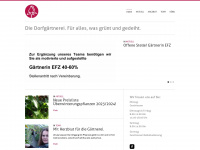 diedorfgaertnerei.ch Webseite Vorschau