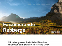 memoire.wine Webseite Vorschau