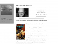 maxcooper.de Webseite Vorschau