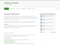 wedel-im-wandel.de Webseite Vorschau